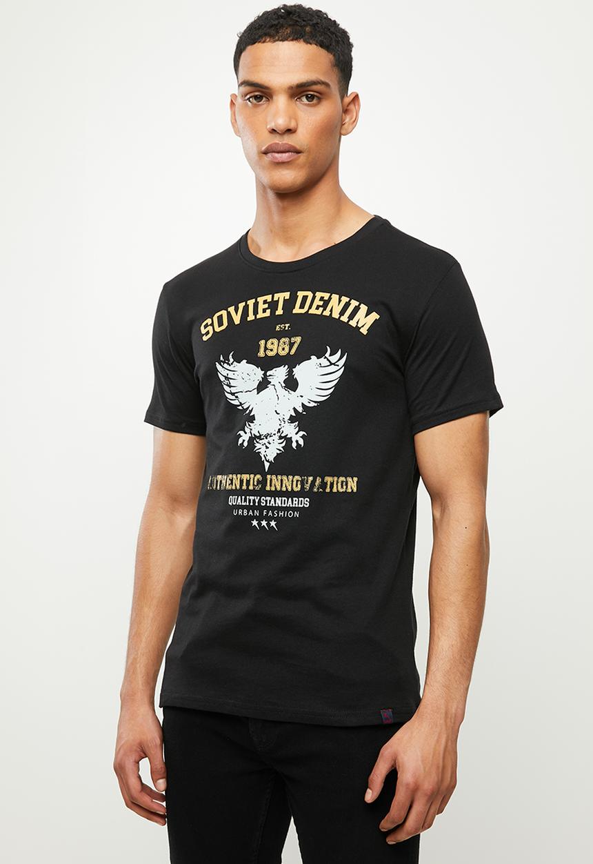 SOVIET - Withers tee - black