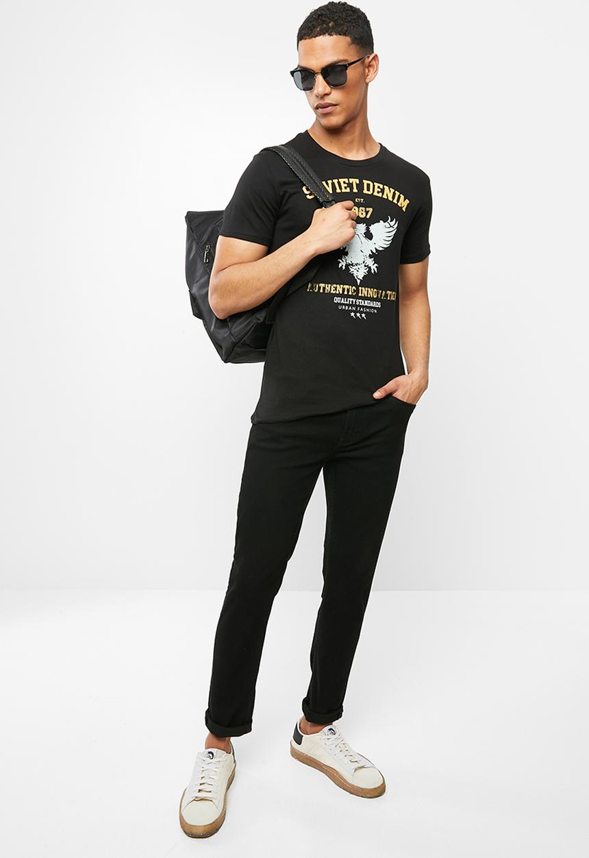 SOVIET - Withers tee - black