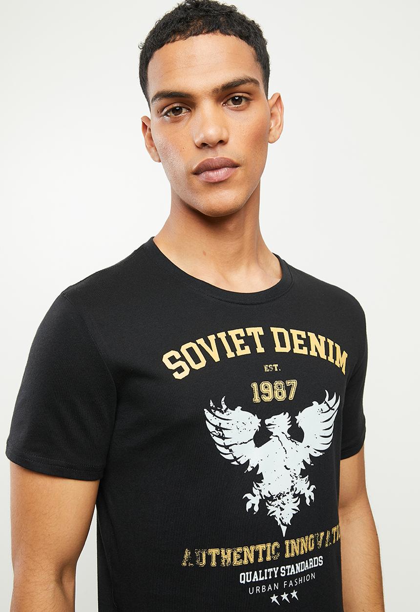 SOVIET - Withers tee - black