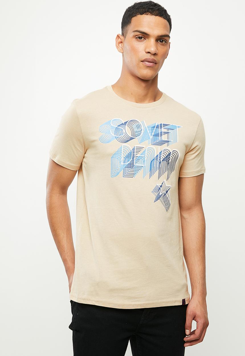 SOVIET - Da Vinci tee - dark sand