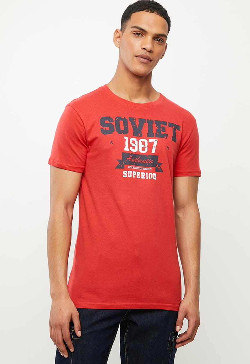 SOVIET - Drexler tee - red