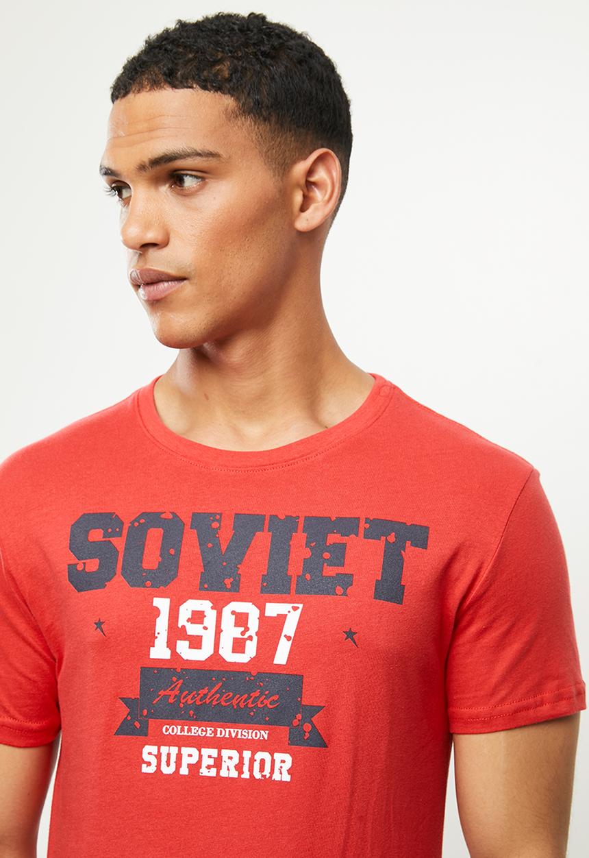SOVIET - Drexler tee - red