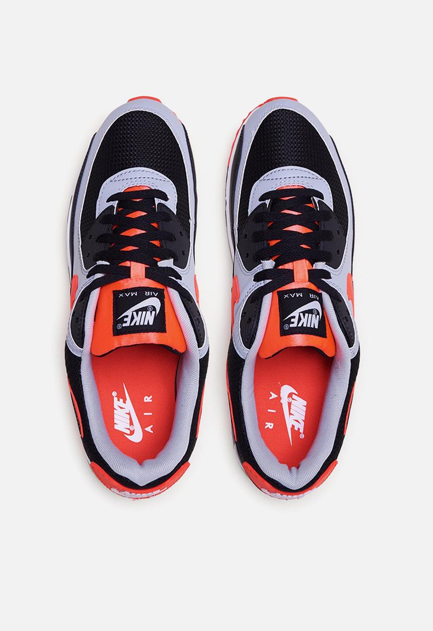 Nike - Air Max 90 - black / radiant red-white-wolf grey