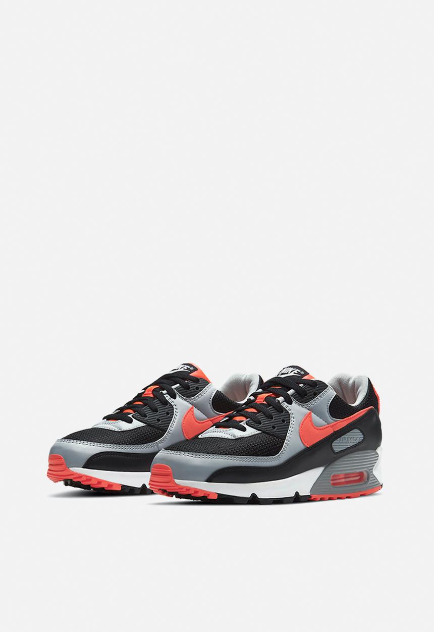 Nike - Air Max 90 - black / radiant red-white-wolf grey