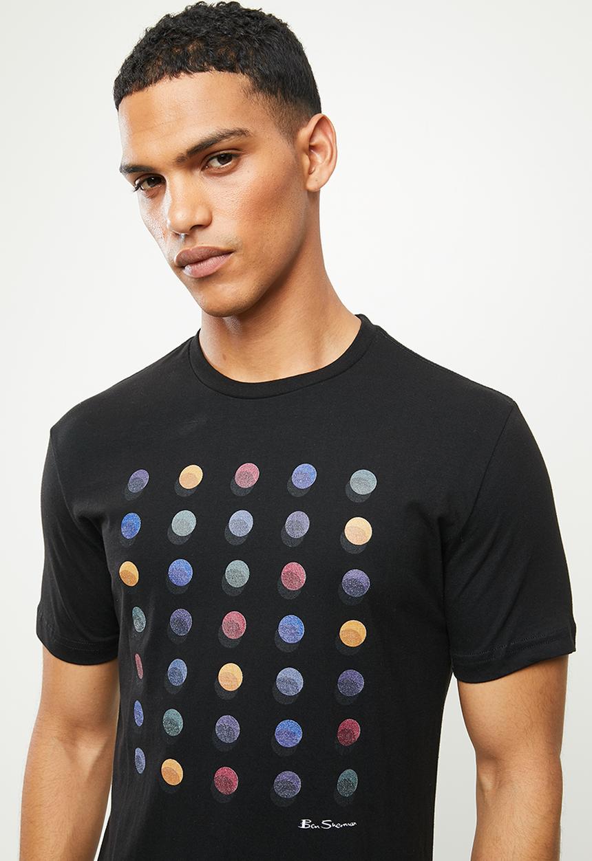 Ben Sherman - Dots tee - black
