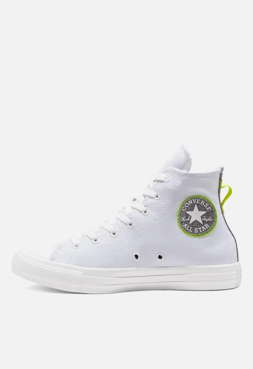 Converse - Chuck Taylor All Star renew cotton - white/lemon venom/black
