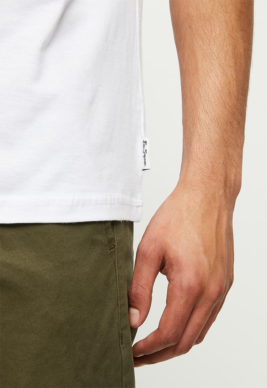 Ben Sherman - Board tee - white