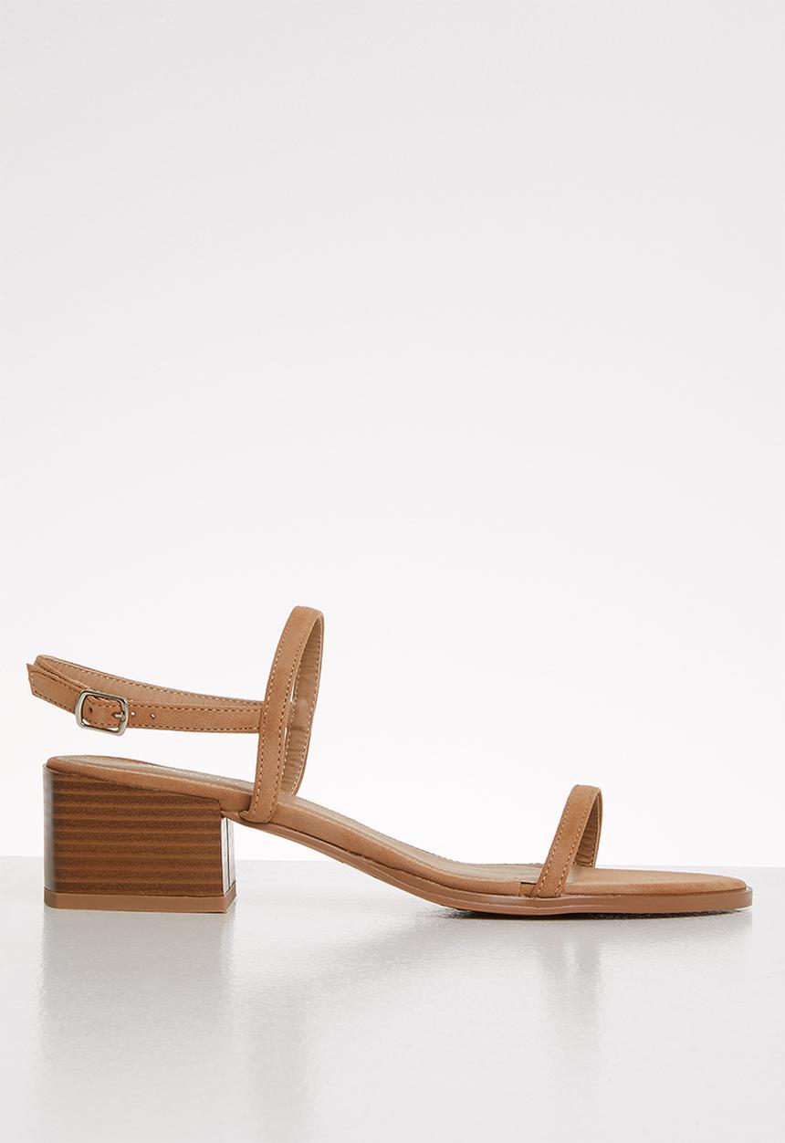 Superbalist - Tamryn block mule - biege