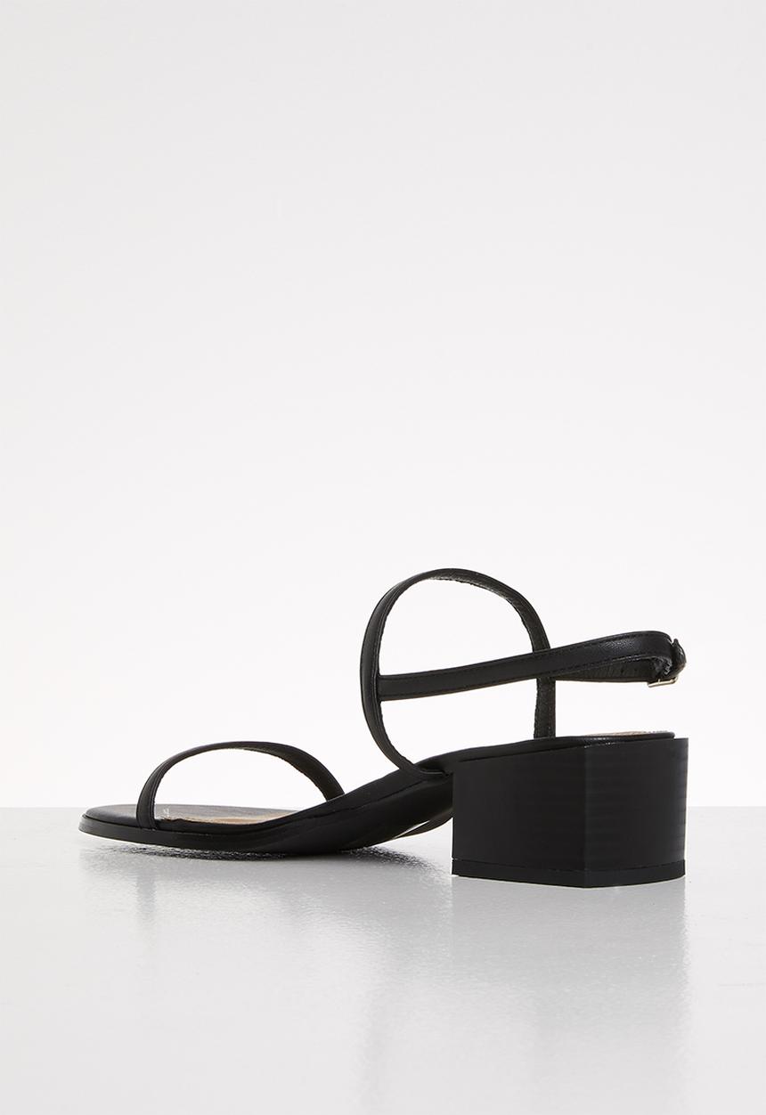 Superbalist - Tamryn block mule - black