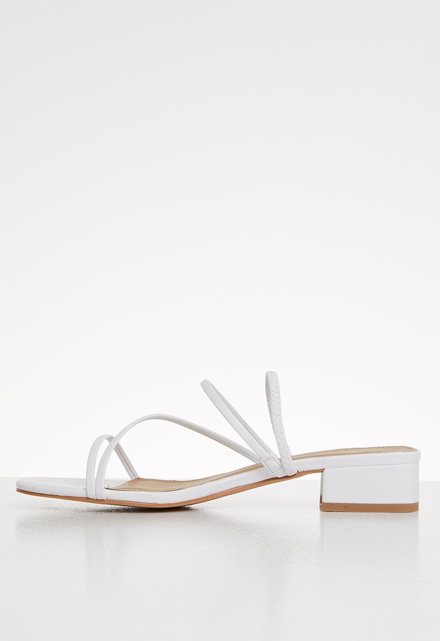 Superbalist - Shola mule heel - white
