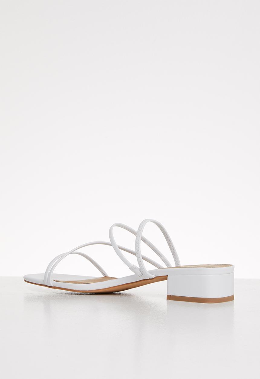 Superbalist - Shola mule heel - white