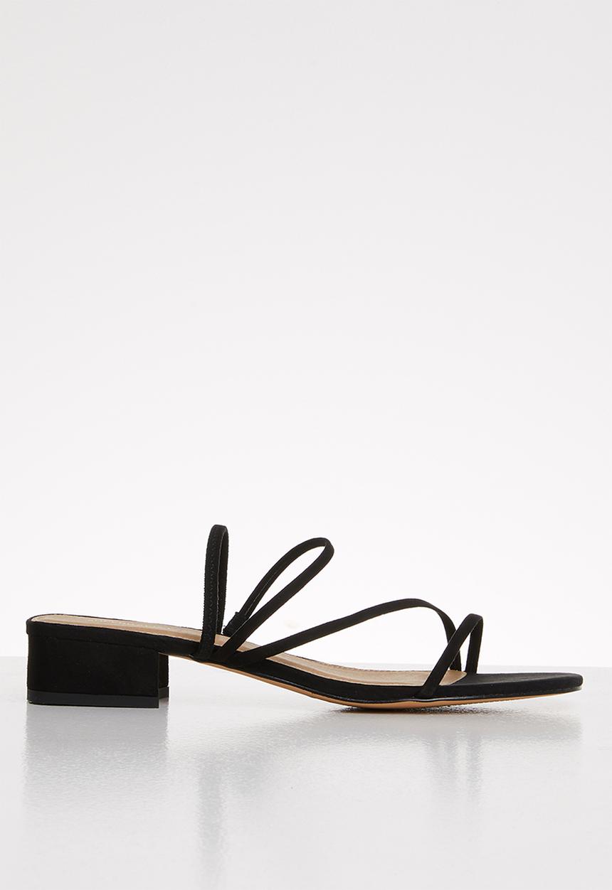 Superbalist - Shola mule heel - black