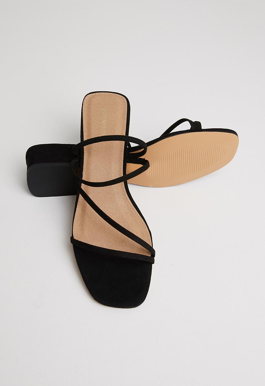 Superbalist - Shola mule heel - black