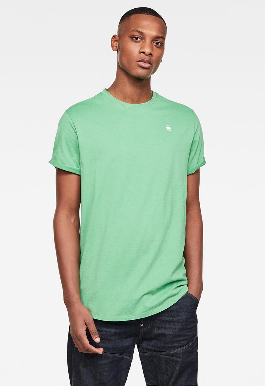 G-STAR - Lash round neck T-shirt - green