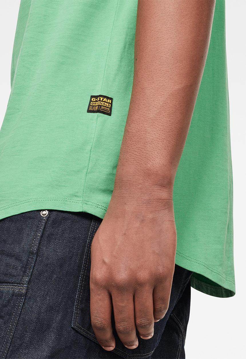 G-STAR - Lash round neck T-shirt - green