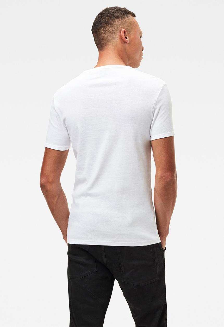 G-STAR - Base short sleeve 2 pack tee - white