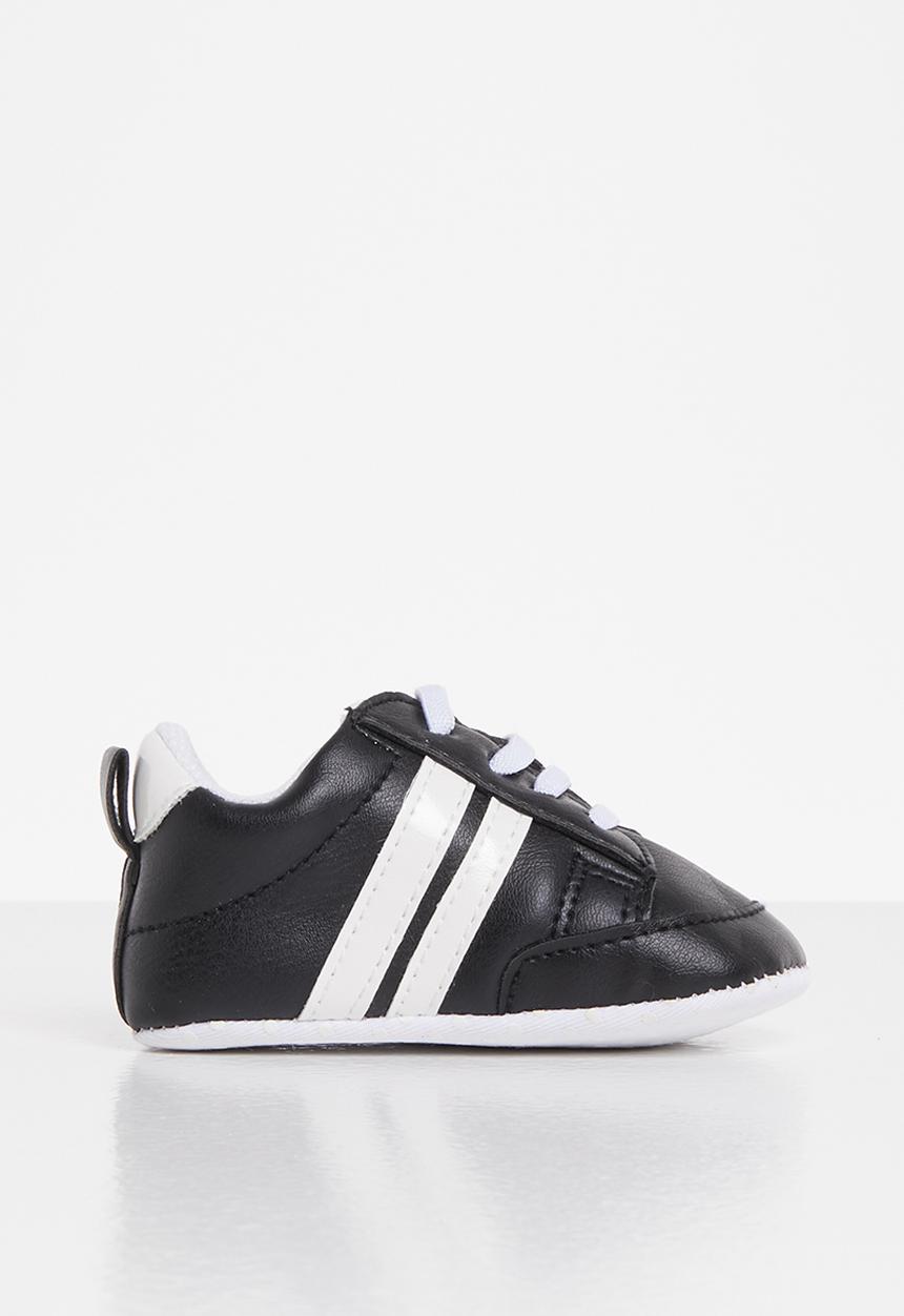 Pop Candy - Boys soft sneaker - black/white