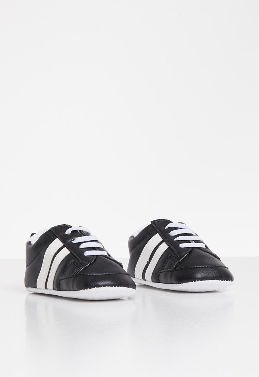 Pop Candy - Boys soft sneaker - black/white