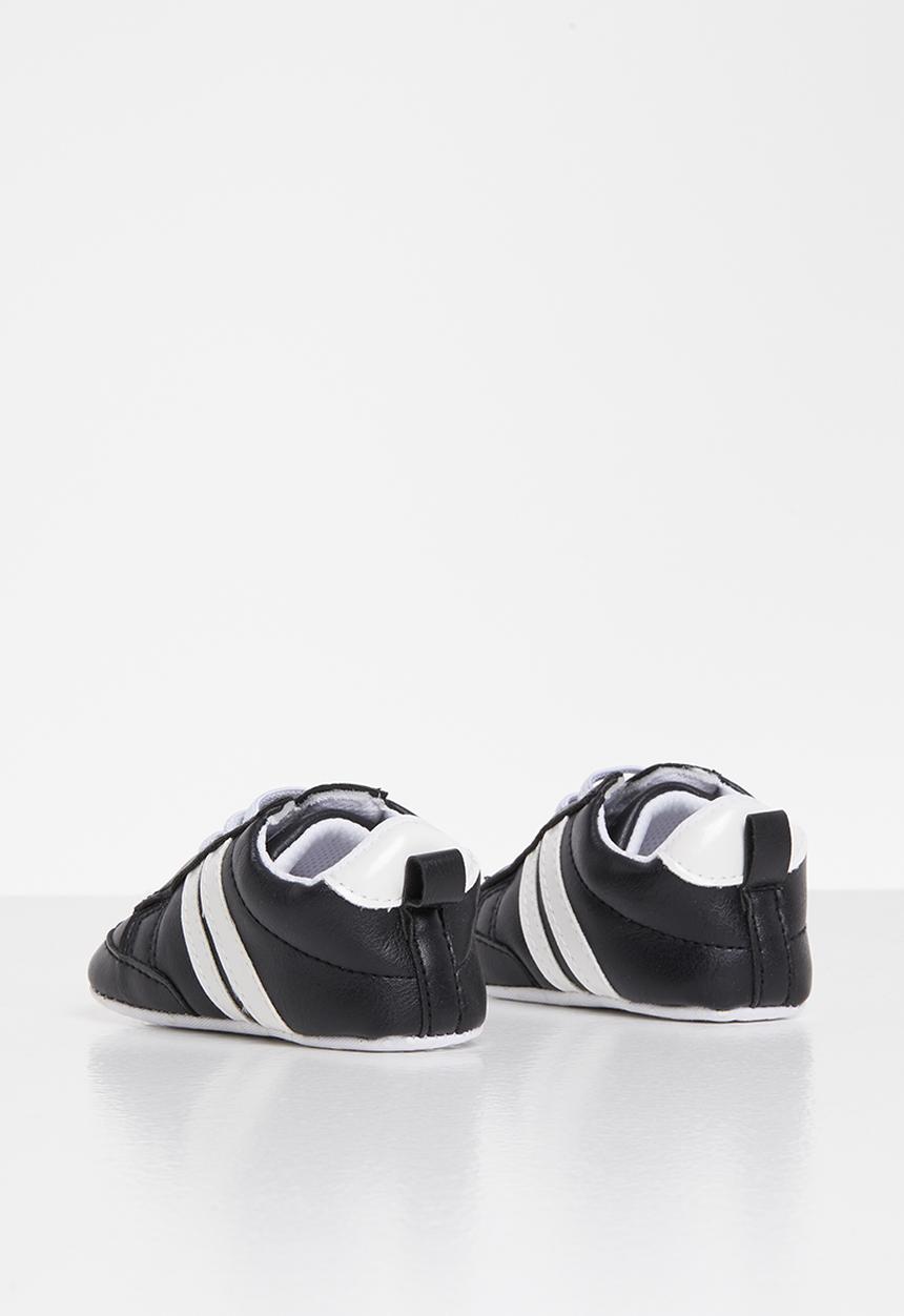 Pop Candy - Boys soft sneaker - black/white