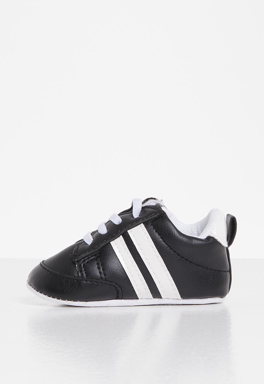 Pop Candy - Boys soft sneaker - black/white