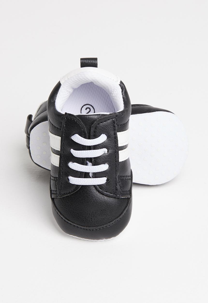 Pop Candy - Boys soft sneaker - black/white