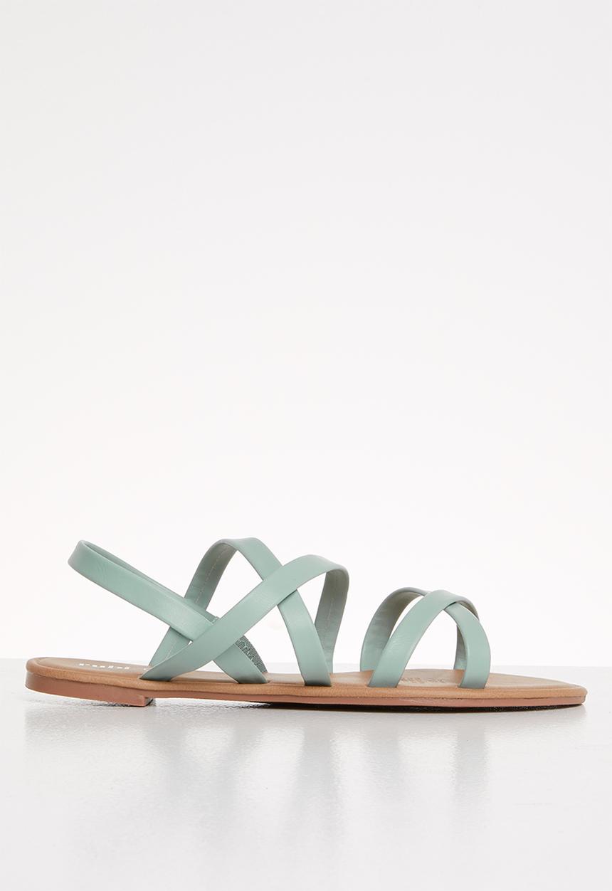 Cotton On - Lucy strappy slingback sandal - green