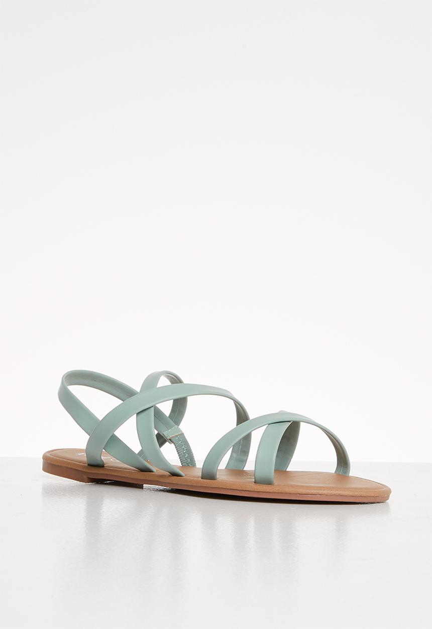 Cotton On - Lucy strappy slingback sandal - green