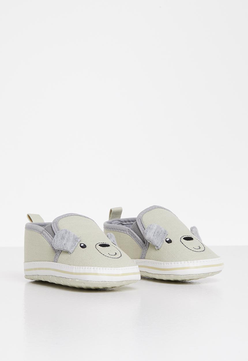 Pop Candy - Bear slip on - oatmeal