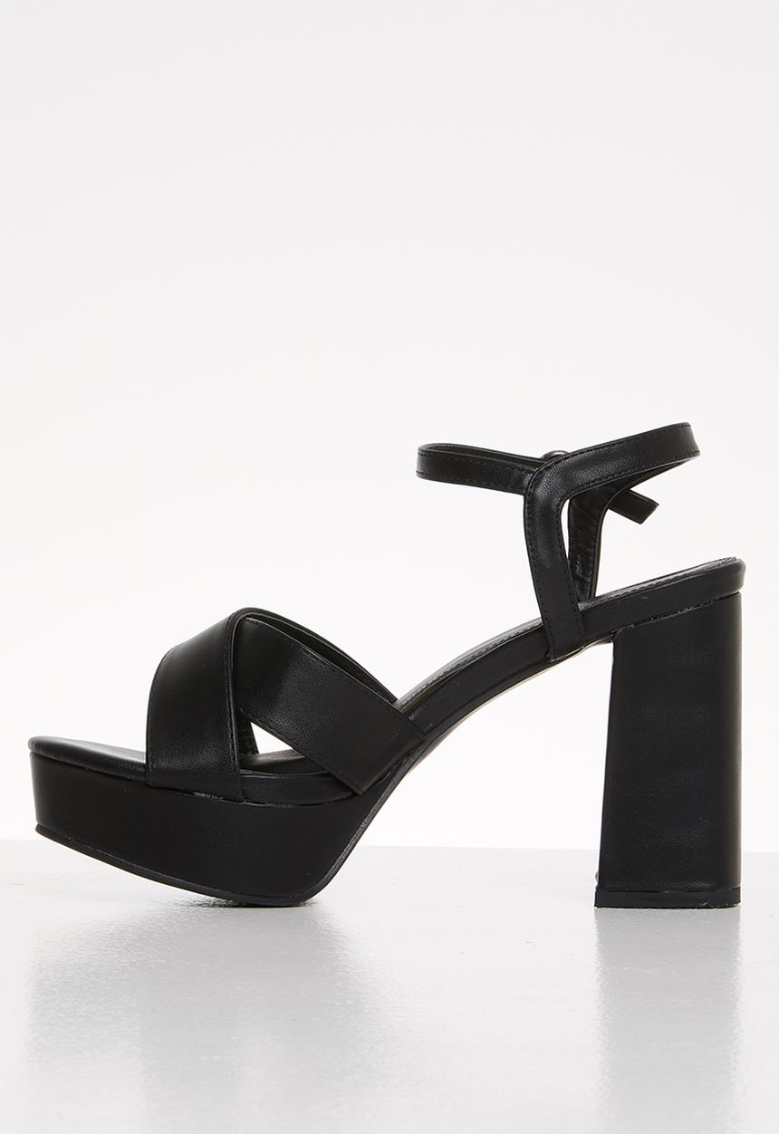 Cotton On - Esther platform heel - black 