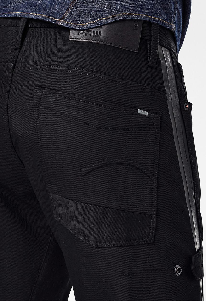 G-STAR - Scutar 3d slim ct-relz black denim - black