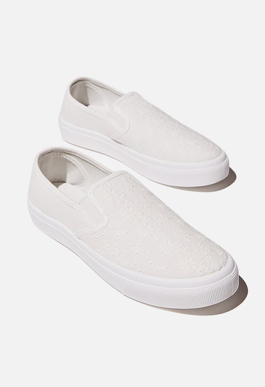 Cotton On - Harper slip on - white 