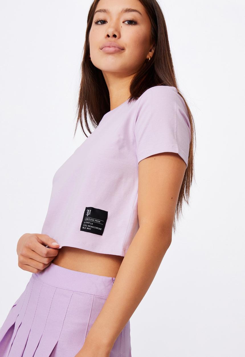 Factorie - Fitted graphic T-shirt - orchid bloom/limitless prgm