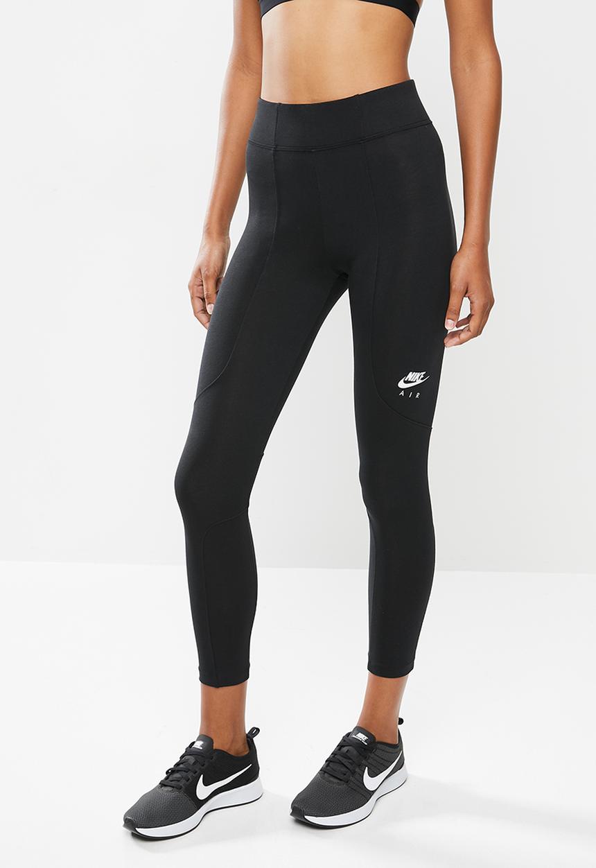 Nike - Nsw air 7/8 leggings - black & white