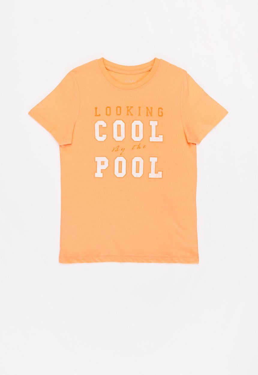 Name It - Victor short sleeve tee - orange