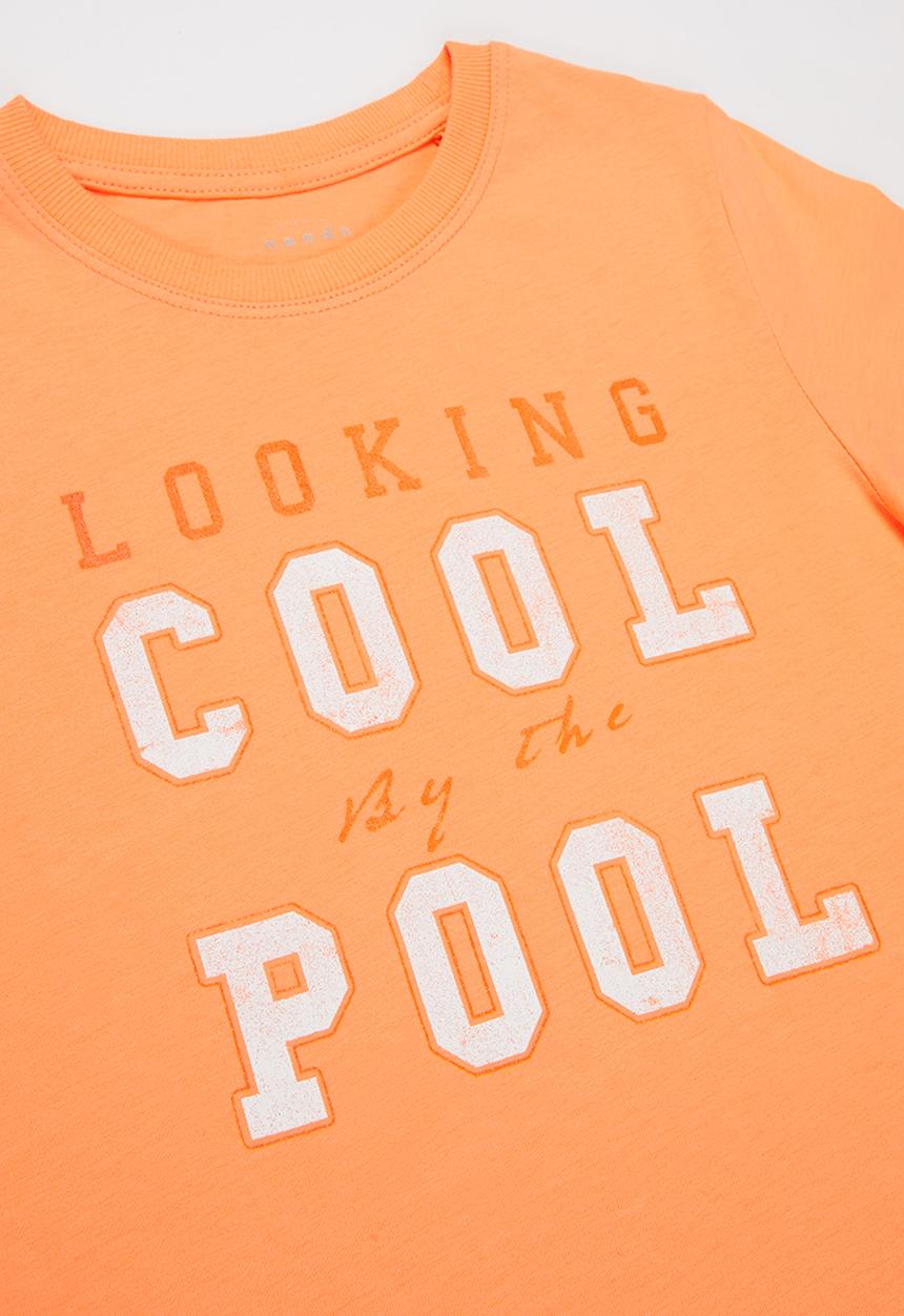 Name It - Victor short sleeve tee - orange