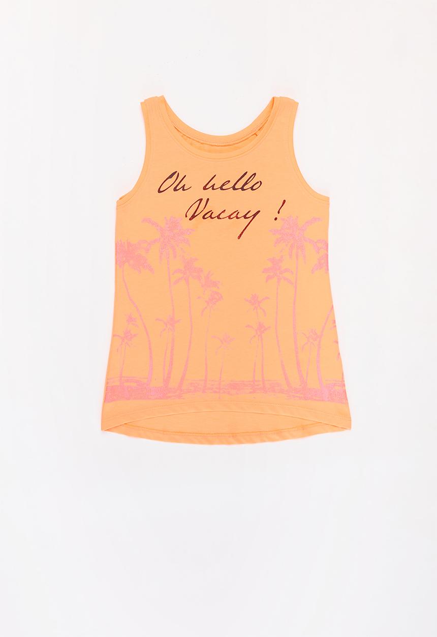 Name It - Veen tank top - orange