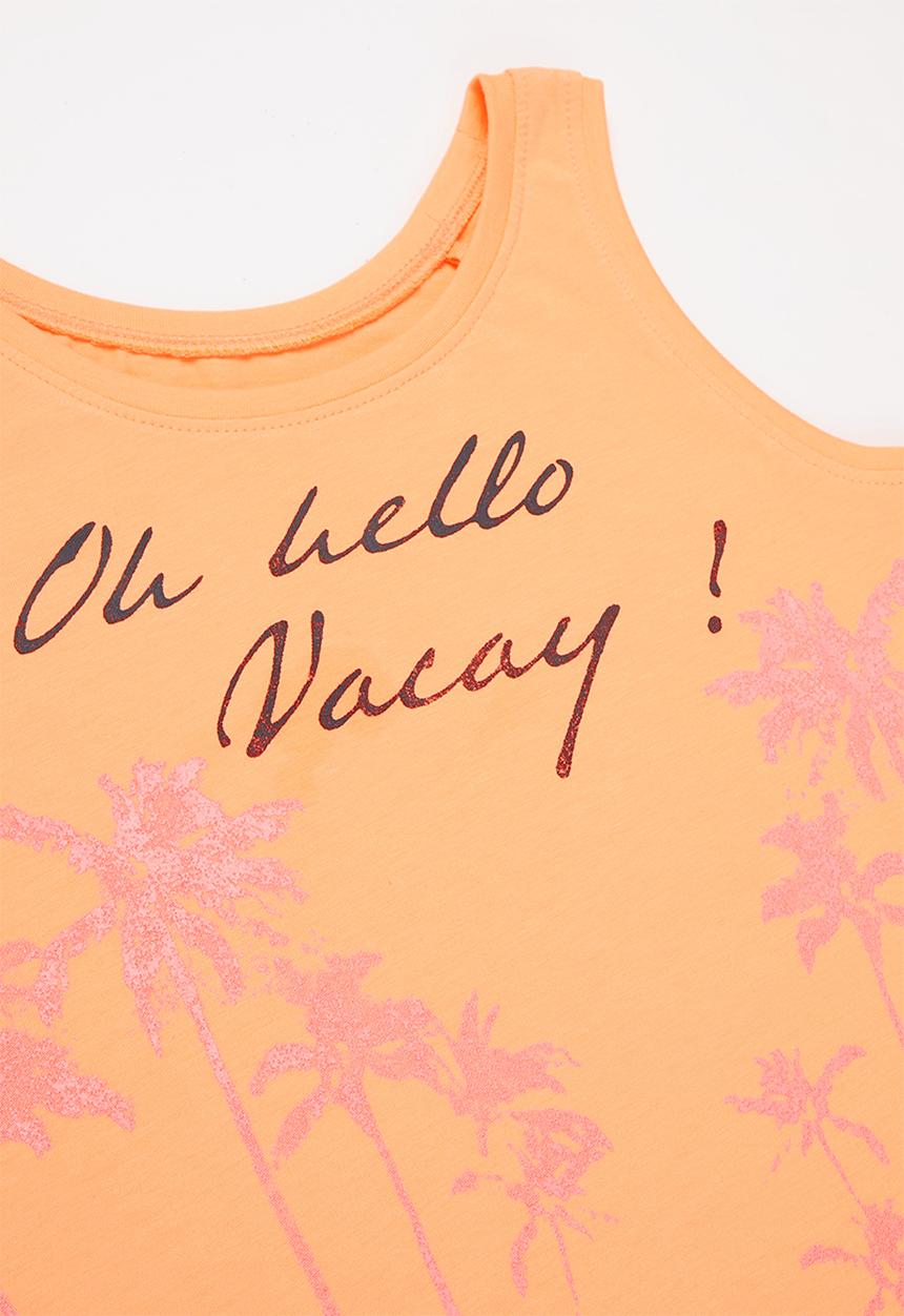 Name It - Veen tank top - orange