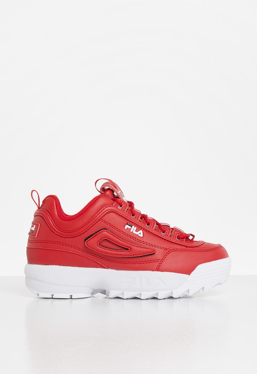 FILA - Disruptor 2 logo reveal sneakers - red