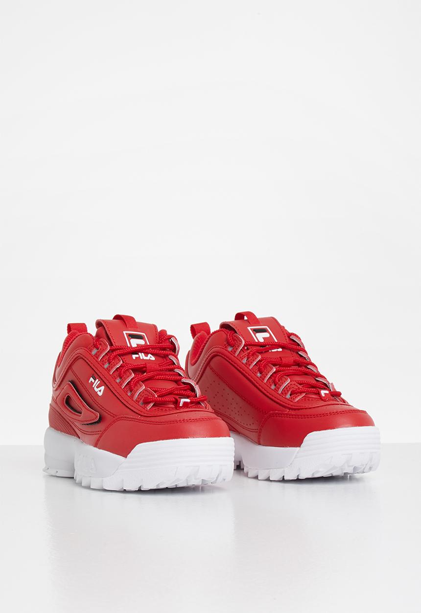 FILA - Disruptor 2 logo reveal sneakers - red