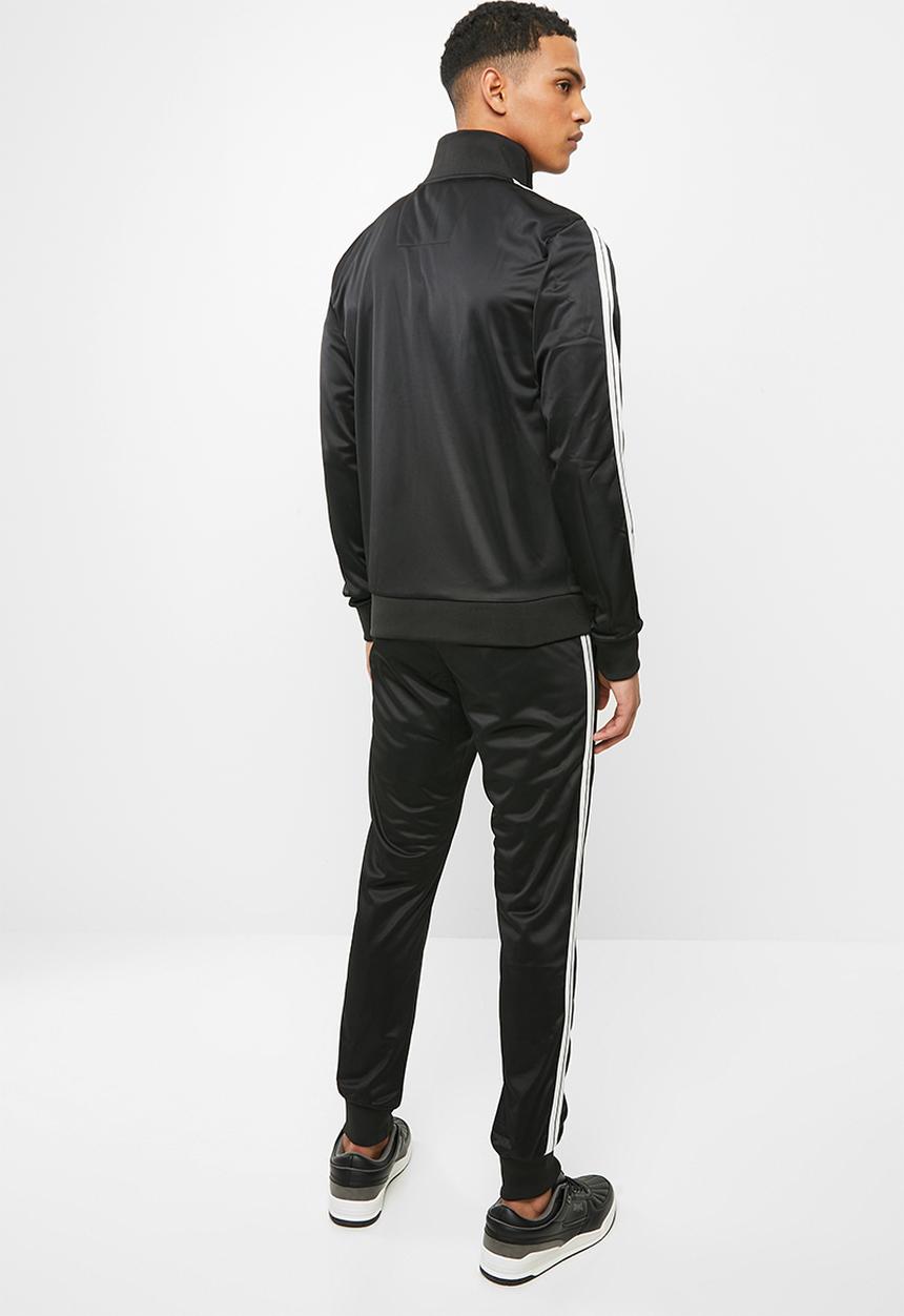 Lonsdale - Tracksuit - black & White
