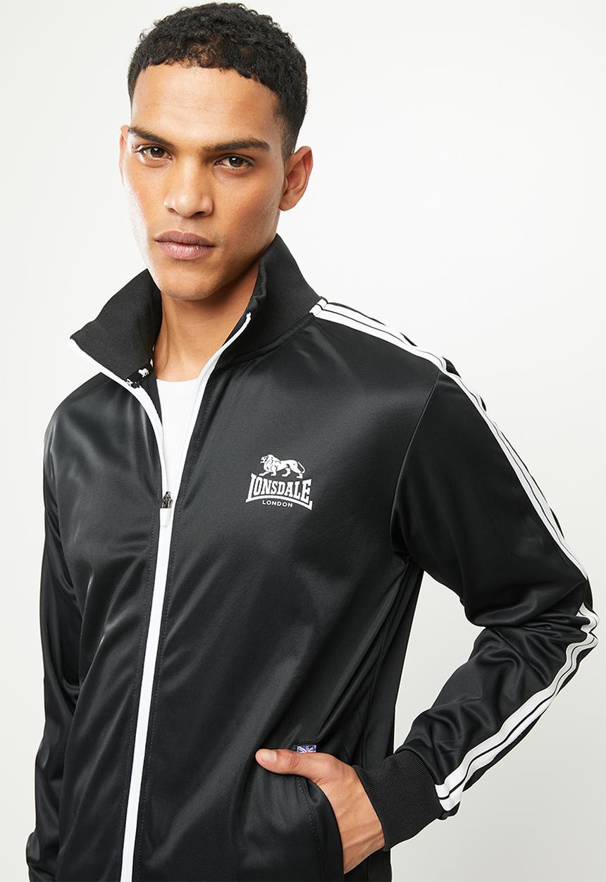 Lonsdale - Tracksuit - black & White
