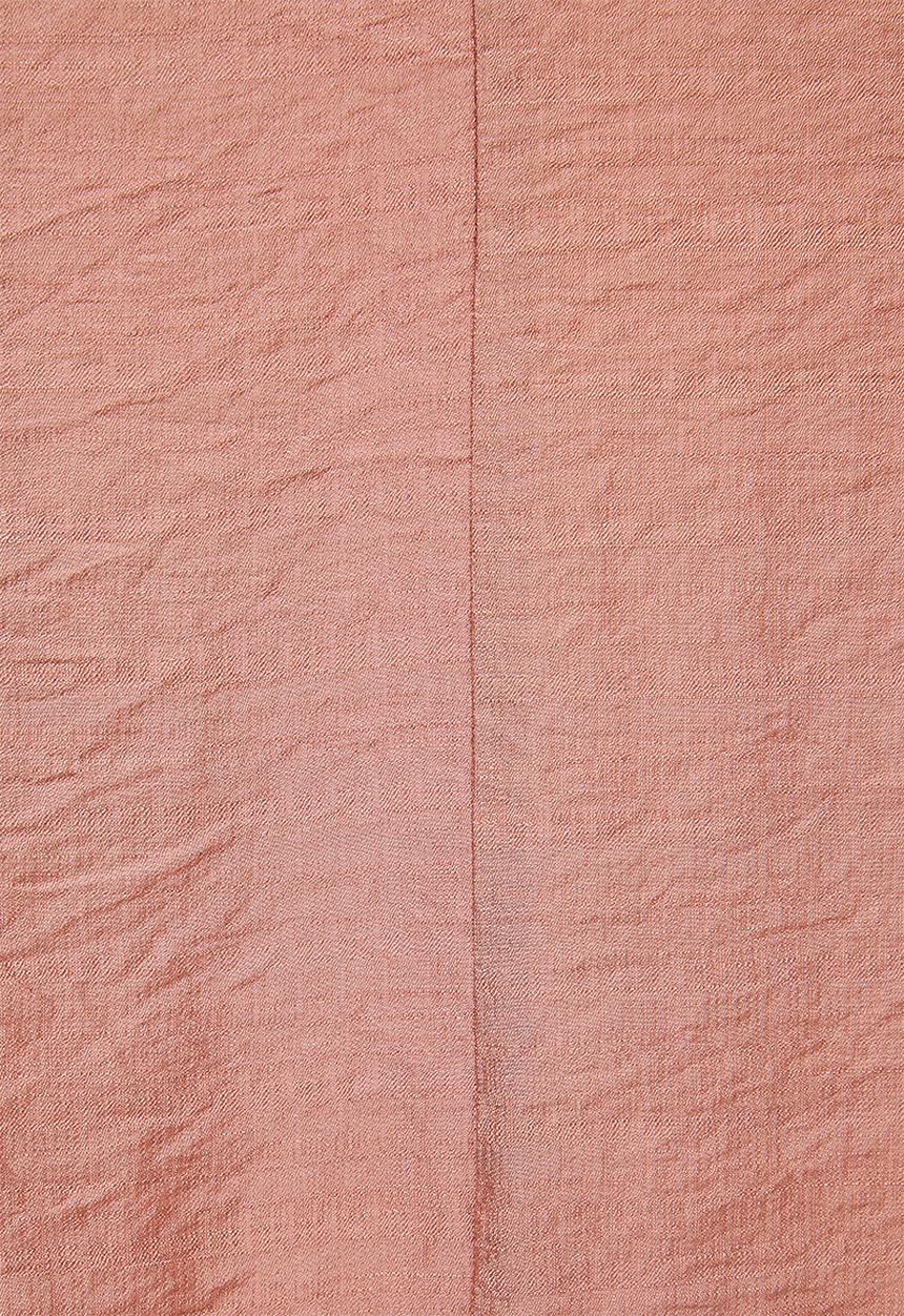 edit - Deep v-neck longline tunic blouse - dusty pink