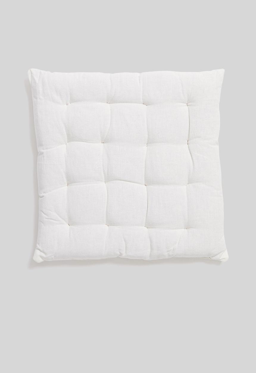 H&S - Essential seat cushion set of 2 - white