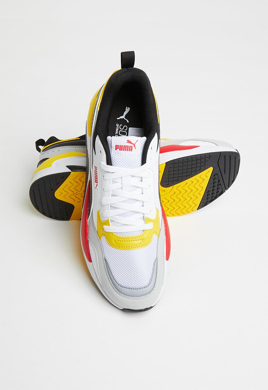 PUMA - X-ray 2 square - puma white - high risk red