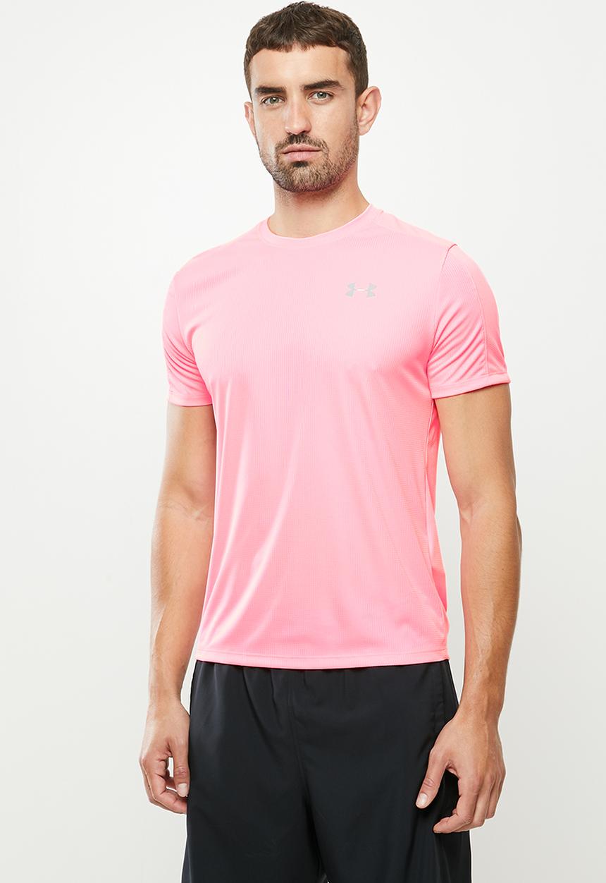 Under Armour - Ua speed stride short sleeve tee - pink