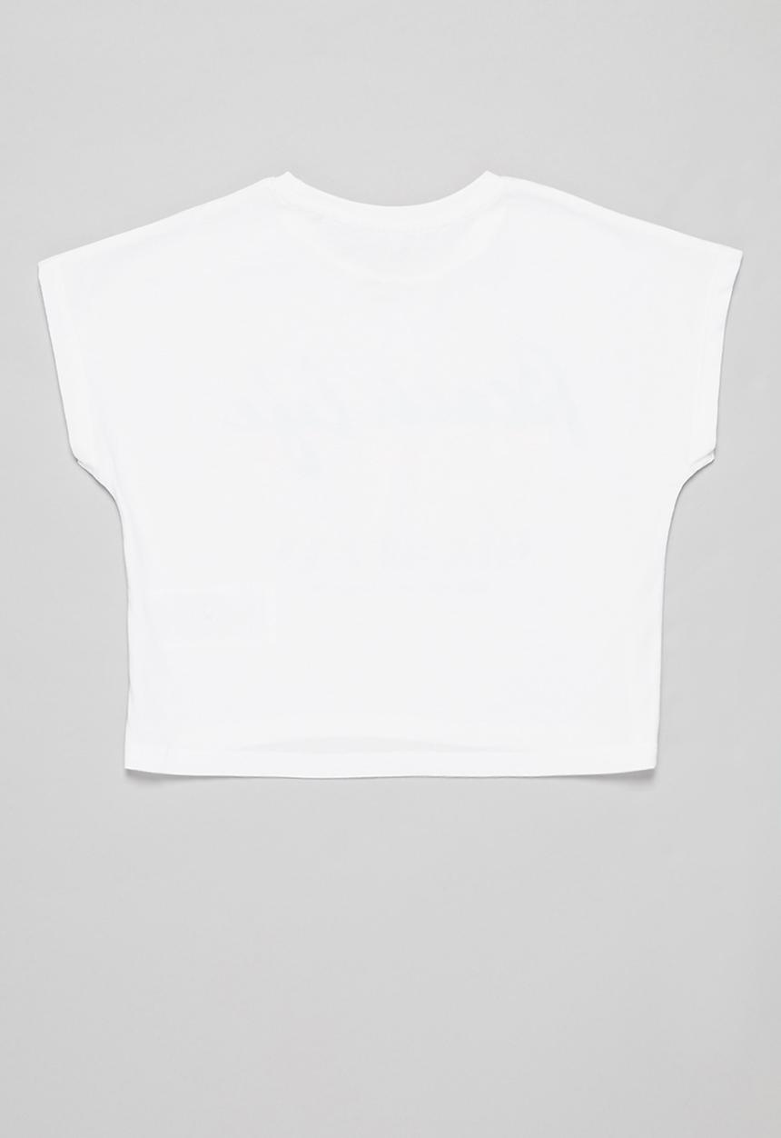 Name It - Vilma crop top - white