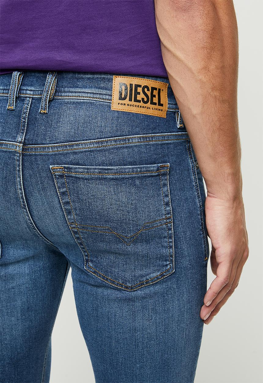 Diesel  - Sleenker-x trousers - blue