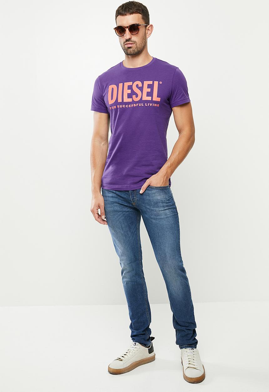 Diesel  - Sleenker-x trousers - blue