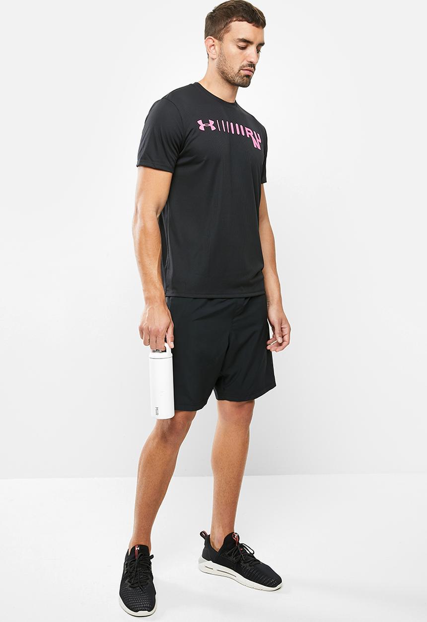 Under Armour - M ua speed stride graphic short sleeve tee - black
