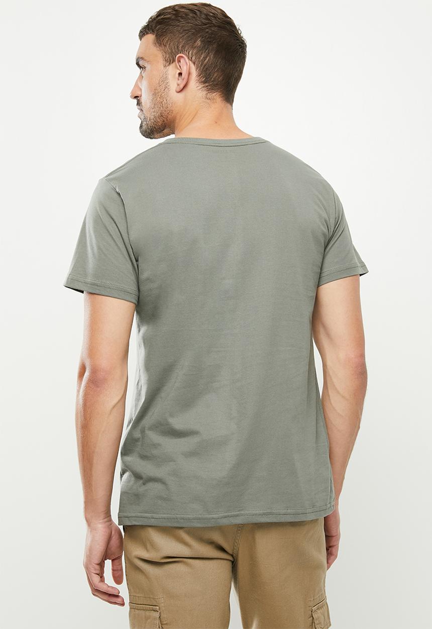 Fox - Grizzly tee - grey